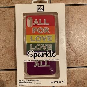 ROQQ Sparkle Rainbow iPhone XR Phone Case New
